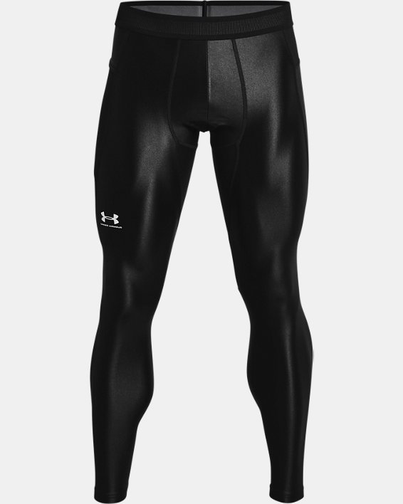 Men's UA Iso-Chill Leggings in Black image number 4